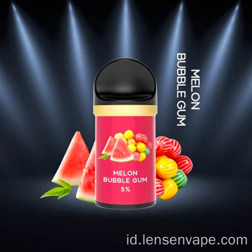 Vape pena pod yang dapat diisi ulang 600puff yang dapat diteruskan sekali pakai